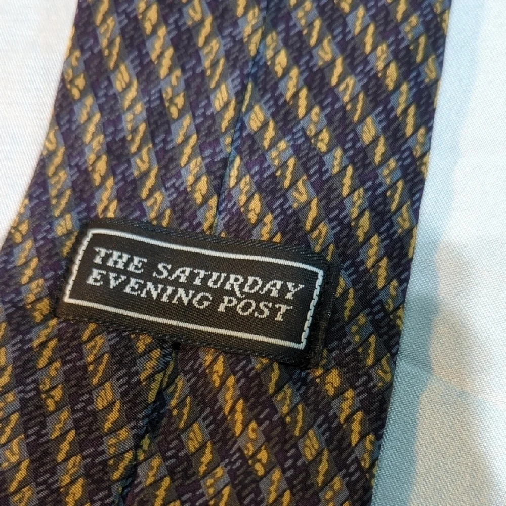 Men's Tie Set, Saturday Evening Post And Vintage Cars, Beautiful Mens Ties ..